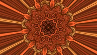 Reiki Healing: 5 Minute Tibetan Bell Timer & Kaleidoscope Mandala Animation (No music)