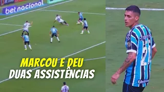 PAVÓN FEZ SUA ESTREIA PELO GRÊMIO | Cristian Pavón vs Santa Cruz