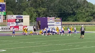 Jesse Bradley #1 Live Oak Eagles B Team touchdown