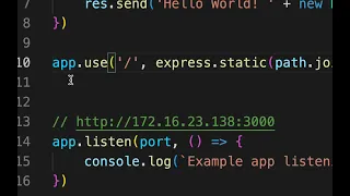 69. How to server ReactJS Static files with ExpressJS - Hosting ReactJS app as single page app