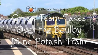 Green Team Takes Over the Boulby Mine Potash Train