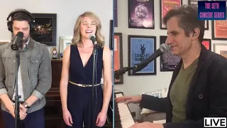 Jeremy Jordan and Ashley Spencer perform a Medley on the Seth Concert Series