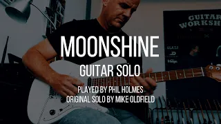 MOONSHINE (Mike Oldfield) Guitar Solo played by Phil Holmes