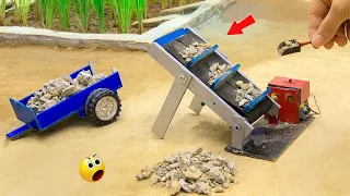 diy tractor mini construction machines science project | diy construction vehicles | @Sun Farming