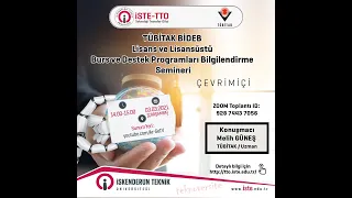 TÜBİTAK BİDEB Bilgilendirme Semineri