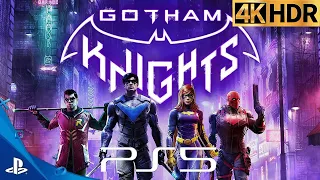 PS5 | Рыцари Готэма вступительный ролик и игровой процесс | Gotham Knights | 4K 60FPS