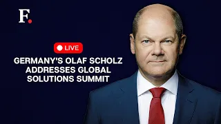 LIVE: German Chancellor Olaf Scholz Delivers Keynote Address At Global Solutions Summit