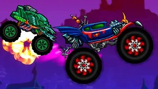 MAD TRUCK CHALLENGE МАШИНКИ Грузовик ХИЩНИК VS БОСС Трансильвания Мульт игра как машина ест машину