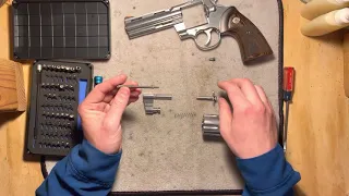 2020 Colt Python Cylinder Removal, Disassembly, and Reassembly