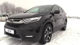 НАДЕЖНАЯ ХОНДА CR-V 2018. Обзор (интерьер, экстерьер, двигатель).