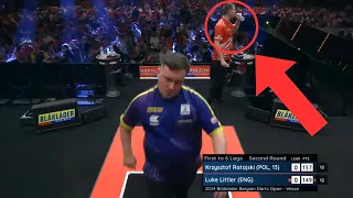 Luke Littler vs. Krzysztof Ratajski Watergate Incident #darts