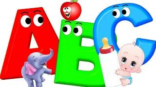 ABC songs | ABC phonics song | a for apple | phonics sounds of alphabet| alphabet song