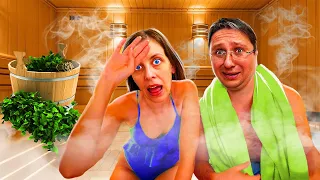 🪣 GĂLEATA cu DORINȚE  ⏰ 24 de ORE în SAUNA challenge 🌡️ Partea 2