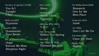 Soft Shinee playlist to study, relax, lay down, sleep... 🌙