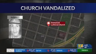 BPD searches for man allegedly involved in a church vandalism