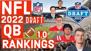 Top 10 Quarterbacks in the 2022 NFL Draft || QB RANKINGS 1.0