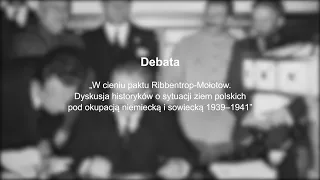 IPNtv: Debata "W cieniu paktu Ribbentrop - Mołotow..."