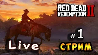 🔴 Стрим #1  - "Red Dead Redemption 2" Играем на PS4 / Начало