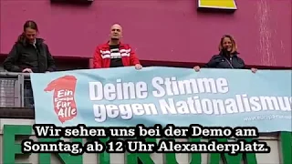 DIE LINKE Kreuzberg: Deine Stimme gegen Nationalismus! Am 26. Mai DIE LINKE wählen!