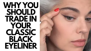 Why You Should Trade Your Classic Black Eyeliner in for THIS COLOR | Nikol Johnson