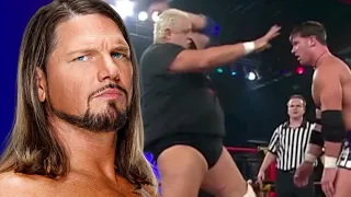 5 Shocking Things about AJ STYLES vs DUSTY RHODES looking back