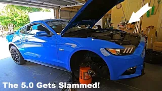 Mustang GT Eibach Sportline Lowering Springs Install