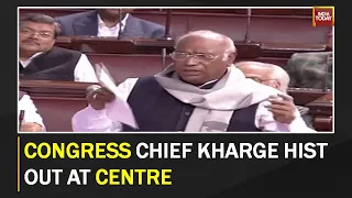 'Every Issue Is Being Communalised': Congress Chief Kharge Hits Out At Centre | Patliament Session