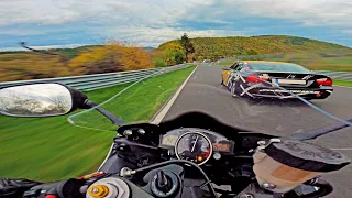 Nürburgring Nordschleife with Yamaha R6 vs Traffic