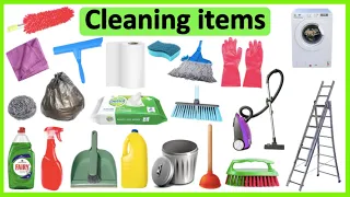 20+ CLEANING TOOLS IN ENGLISH 🧽 🧤 | Improve vocabulary & pronunciation