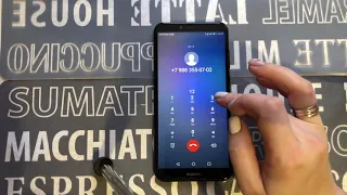 Huawei Y6 Prime 2018 (ATU-L31) Incoming call