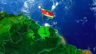 HISTÓRIA DO SURINAME | O menor país da América do Sul | Globalizando Conhecimento