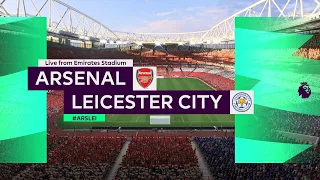 ARSENAL vs LEICESTER CITY | Premiere League 2022 | FIFA 22 #ARSLEI