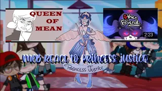 mlb react to princess justice👸🏻 || no ships || part 1/1 || Miraculous Ladybug🐞