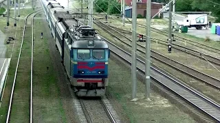 Ух, напесочил! ЧС4-055 с поездом №45 Ужгород - Лисичанск