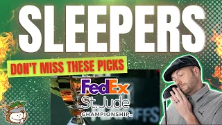 Don't MISS THESE DFS SLEEPERS for FedEx St. Jude Championship 2023!