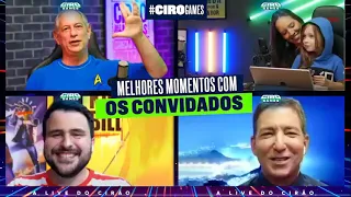 MELHORES MOMENTOS DA LIVE DO CIRÃO, COM O ROLANDINHO E GLENN GREENWALD