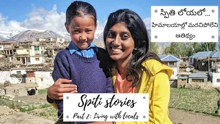 Living with locals in Nako | Spiti valley | Himalayas | Telugu travel vlog | English subtitles