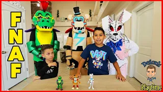 If FNAF Toys came to Life | Security Breach | Deion’s Playtime Skits