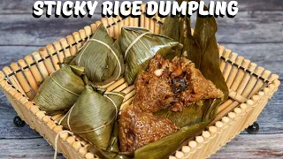 How to make zongzi 做粽子包粽子 Sticky Rice Dumpling | Dragon Boat Festival [中英字幕,右下角点击CC］