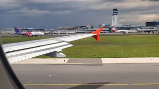 Austrian Airlines Airbus A320-200 - Takeoff from Vienna Airport