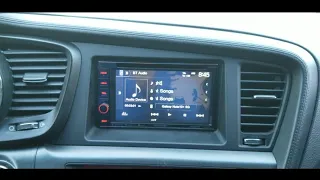 Kenwood DDX396 install 2012 Kia Optima Sx+1st Demo