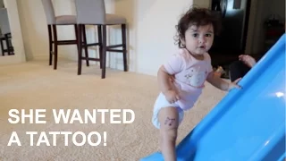 BABY GETS A TATTOO!!!