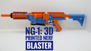 The NG 1 nerf blaster; answering some questions