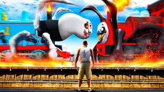 CURSED THOMAS vs CHOO CHOO CHARLES In GTA 5