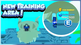 NEW Secret Energy Training Area in Anime Punching Simulator