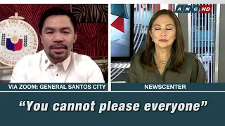 KAREN DAVILA ASKS MANNY PACQUIAO HARD QUESTION