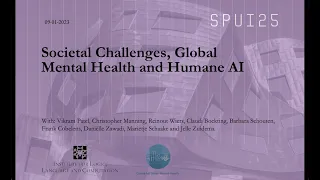 Societal Challenges, Global Mental Health and Humane AI