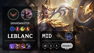 LeBlanc Mid vs Sylas - EUW Grandmaster Patch 12.5