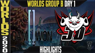 DWG vs JDG Highlights | Worlds 2020 Group B Day 1 - LoL World Championship | Damwon Gaming vs JD Gam