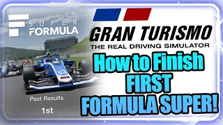 How to get 1st Gold in Fuji Speedway Formula Super Gran Turismo 7